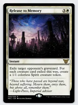 Release to Memory [009/038] NEC Rare Non-Foil [MTG Card English] - Image 1