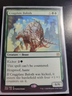 Cragplate Baloth | MTG | Rare | 183/280 | NM - Image 1