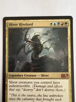 MTG - Sliver Hivelord Mythic #211 LP Rare Magic The Gathering The List M15 - Image 2