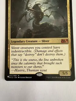MTG - Sliver Hivelord Mythic #211 LP Rare Magic The Gathering The List M15 - Image 3