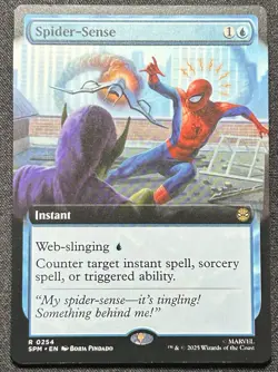 Spider-Sense - 0254 - R - Non Foil - Extended - Spider-Man - MTG - NM/M - Image 1