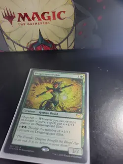 MTG Dragonsguard Elite Strixhaven: School of Mages 127/275 Foil Promo LP - Image 2