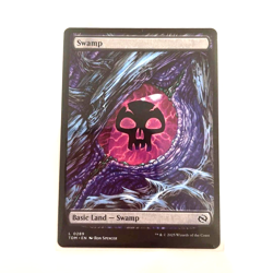 Swamp Dragon's Eye Full Art Basic Land 0289 TDM 2025 MTG Near Mint F/S Japan - Image 1