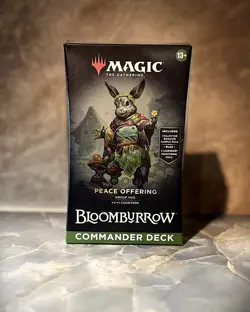 MTG Bloomburrow Commander Deck Peace Offering New/Sealed Magic: the gathering - Image 1