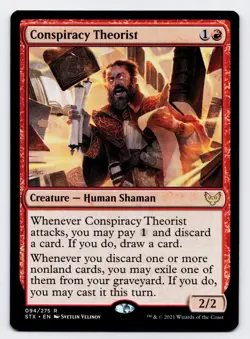 Conspiracy Theorist [094/275] STX Rare Non-Foil [MTG Card English] - Image 1