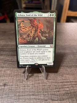 Ashaya, Soul of the Wild 0170 Cmdr Duskmourn House of Horror DSC MTG Magic - Image 1