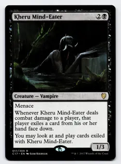 Kheru Mind-Eater [017/309] C17 Rare Non-Foil [MTG Card English] - Image 1