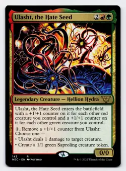 Ulasht, the Hate Seed [143] NEC Rare Non-Foil [MTG Card English] - Image 1