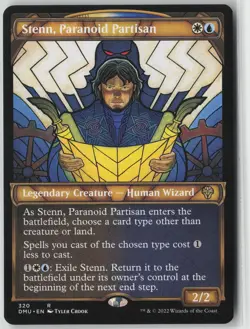Stenn, Paranoid Partisan (Showcase) #320 Rare Dominaria United NM MTG - Image 1