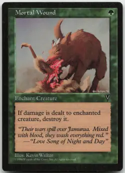 MTG Mortal Wound C Visions LP - Image 1