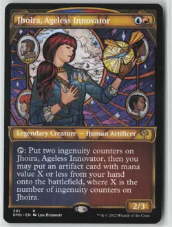 Jhoira, Ageless Innovator (Showcase) #301 Rare Dominaria United NM MTG - Image 1