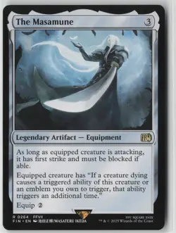 The Masamune #264 Rare FINAL FANTASY NM MTG - Image 1