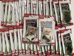 36 Pokemon TCG Destined Rivals Booster Packs (Checklane Blisters) Factory Sealed - Image 1