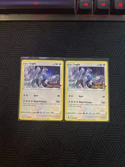 2x Pokemon Lugia SWSH069 Vivid Voltage Prerelease Holo Rare Promo - Image 1