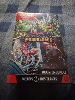 Pokemon TCG Sealed Twilight Masquerade Booster Bundle - Image 1