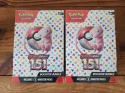 Pokemon Scarlet & Violet TWO ~ 151 Booster Bundles ~ Brand New, Factory Sealed - Image 1