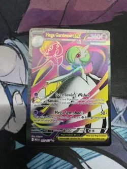 Mega Gardevoir ex Full Art Ultra Rare 159/132 Pokemon Mega Evolution English - Image 1