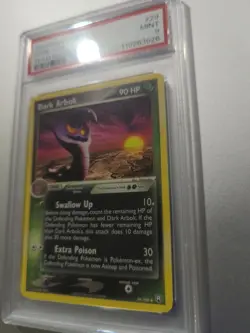 2004 Pokemon EX Dark Arbok #29 Team Rocket Returns PSA 9 MINT - Image 4
