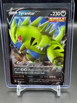 Tyranitar V 097/163 - Pokemon TCG Battle Styles (2021) - NM - Holo Ultra Rare - Image 1