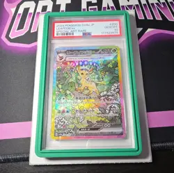 Pokemon Leafeon ex Terastal Festival JPN Special Art Rare #200 PSA 10 Gem Mint - Image 1