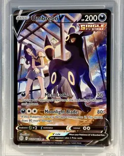 Umbreon V TG22/TG30 Pokemon Swsh09 Brilliant Stars F/A Trainer Gallery PSA 10 - Image 3