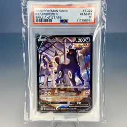 Umbreon V TG22/TG30 Pokemon Swsh09 Brilliant Stars F/A Trainer Gallery PSA 10 - Image 5