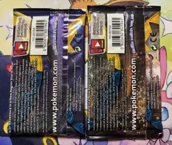 Pokemon Sun And Moon Base Set Booster Pack Lot Of 2 Factory Sealed - Image 2