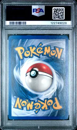 1999 POKEMON GAME #10 MEWTWO-HOLO PSA 8 - Image 2
