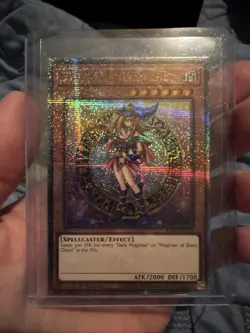 Yugioh Dark Magician Girl RA03-EN123 Quarter Century Rare MP22 Art 1st Ed NM - Image 1