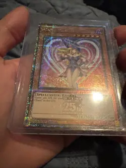 Yugioh Dark Magician Girl RA03-EN123 Quarter Century Rare MVP Art 1st Ed NM - Image 2