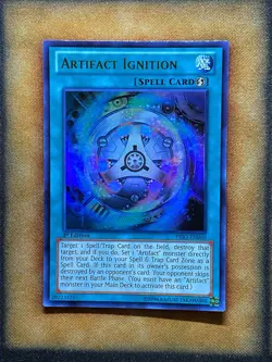 Yugioh Artifact Ignition PRIO-EN060 Ultra Rare 1st Ed NM - Image 1