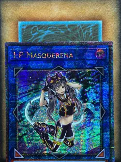 Yugioh I:P Masquerena BLMR-EN085 Quarter Century Secret Rare 1st Ed NM - Image 3