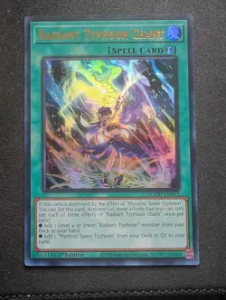 Radiant Typhoon Chant DOOD-EN061 1st Edition Ultra Rare NM Near Mint Yugioh - Image 1