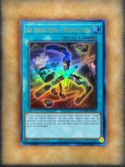 Yugioh Sky Striker Mecha - Widow Anchor MAMA-EN010 Ultra Rare 1st Ed LP - Image 1