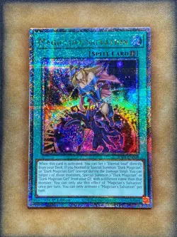 Yugioh Magician's Salvation RA01-EN068 Quarter Century Rare 1st Ed NM - Image 1