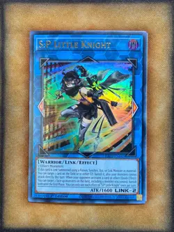 Yugioh S:P Little Knight RA03-EN049 Ultra Rare 1st Ed NM - Image 1
