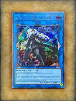 Yugioh A Bao A Qu, the Lightless Shadow SUDA-EN049 Secret Rare 1st Ed NM - Image 1
