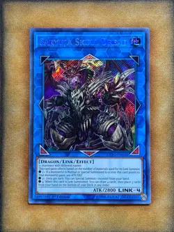 Yugioh Saryuja Skull Dread EXFO-EN048 Secret Rare 1st Ed NM - Image 1