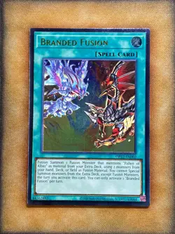 Yugioh Branded Fusion OP22-EN002 Ultimate Rare NM - Image 1