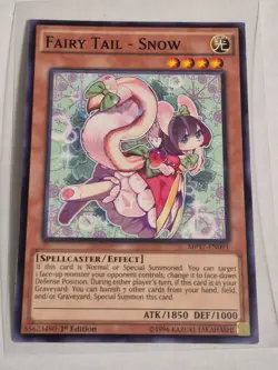 Yugioh Fairy Tail - Snow TDIL-EN042 Common 1st Ed NM - Image 1