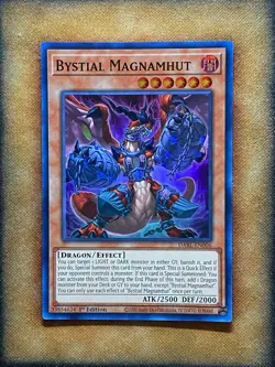 Yugioh Bystial Magnamhut DABL-EN006 Super Rare 1st Ed NM - Image 1