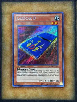 Yugioh Cardcar D GAOV-EN006 Secret Rare 1st Ed NM - Image 1