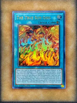 Yugioh The True Sun God MP22-EN275 Ultra Rare 1st Ed NM - Image 1