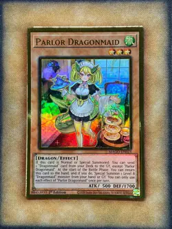 Yugioh Parlor Dragonmaid MAGO-EN023 Gold Rare 1st Ed NM - Image 1
