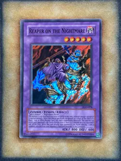 Yugioh Reaper on the Nightmare PGD-078 Super Rare Original Print LP - Image 1