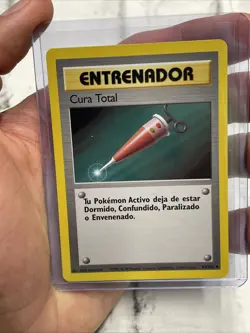 Cura Total Full Heal Pokemon TCG Spanish Base Set 82/102 Vintage WOTC Card NM - Image 1