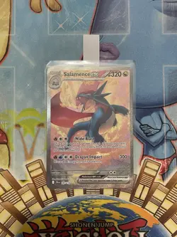 Pokemon Salamence Ex 187/159 Sv09: Journey Together Special Illustration NM Card - Image 1