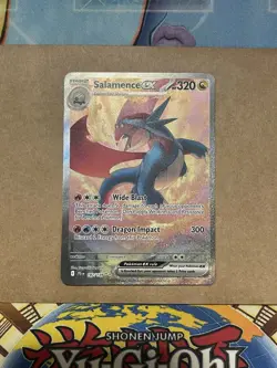 Pokemon Salamence Ex 187/159 Sv09: Journey Together Special Illustration NM Card - Image 2