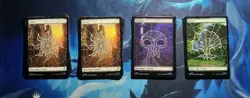 X48 Spiderman Land Card Set SPM Magic The Gathering Lot - Image 1