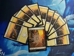 X48 Spiderman Land Card Set SPM Magic The Gathering Lot - Image 4
